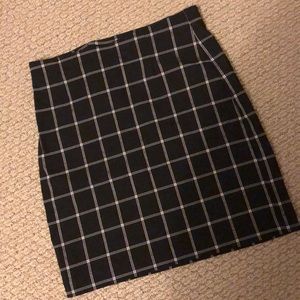 Mini pencil skirt